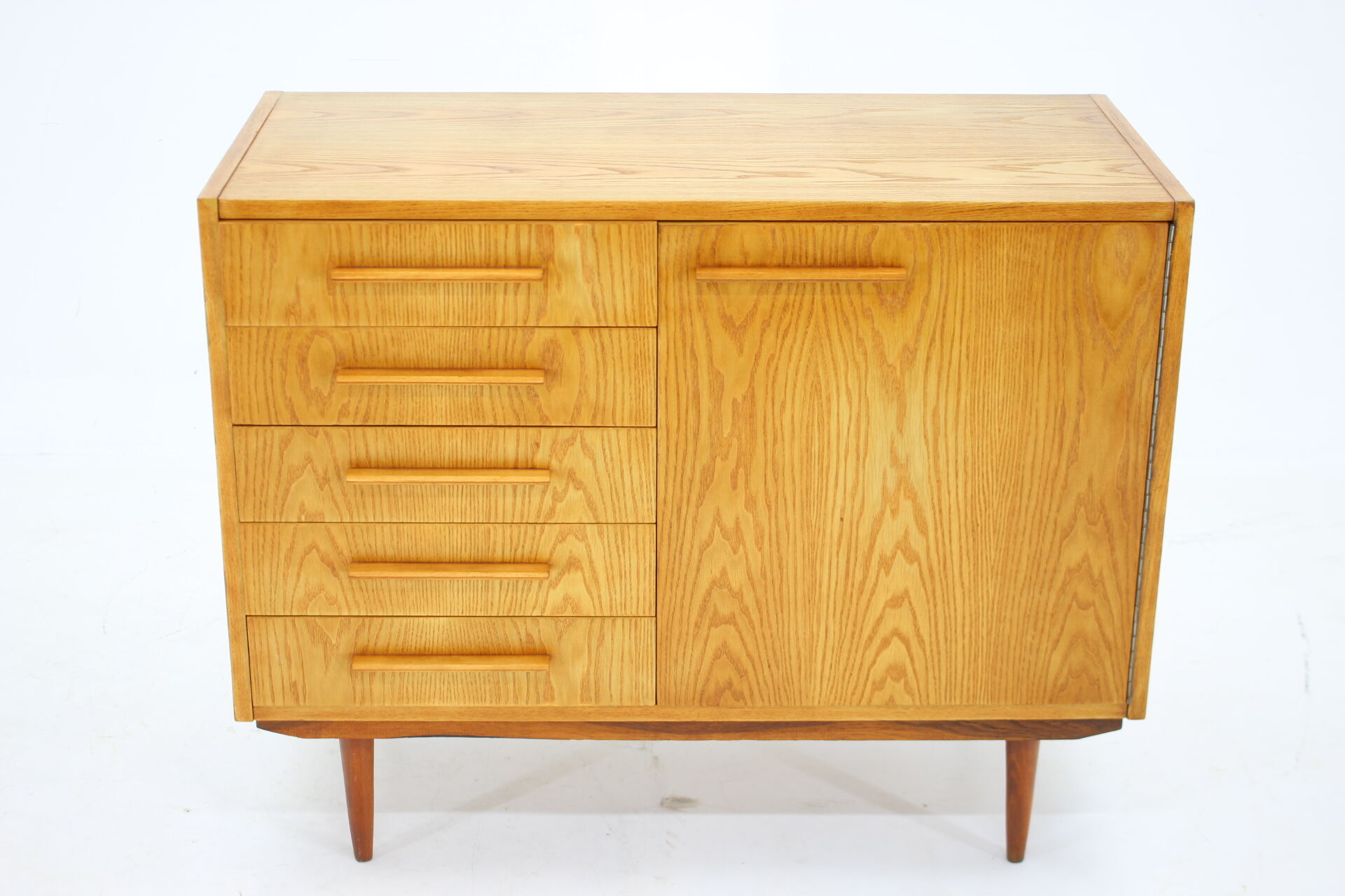 1970s Maple Cabinet or Chest Of Drawers, Czechoslovakia
