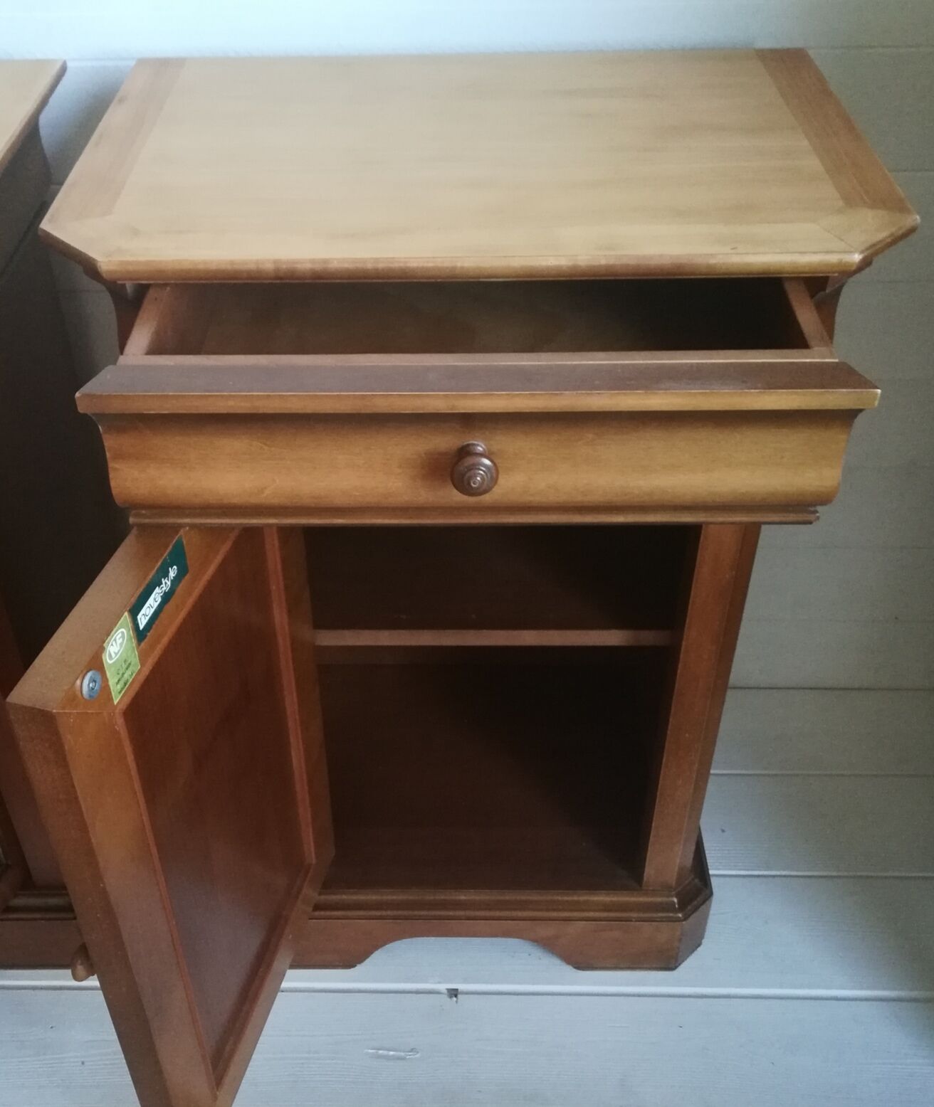 Pair of bedside tables