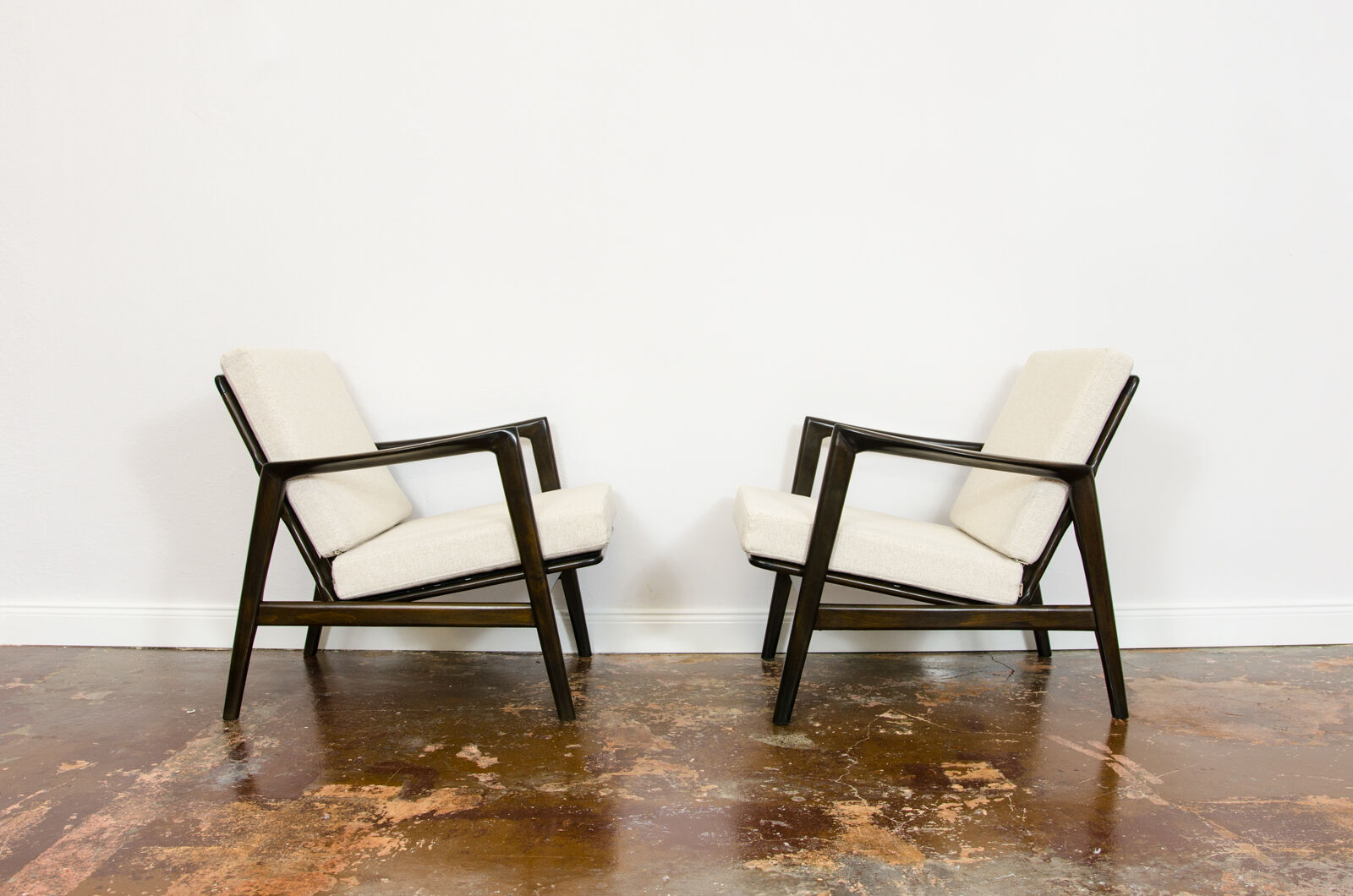 Pair Of Type 300 139 Armchairs 1960’s