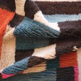 Abstract Moroccan Rug - 193 x 131 cm