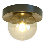 Applique murale vintage encastrée style Space Age du milieu du siècle, années 1980