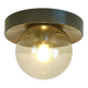 Vintage sconce flush mount mid-century ceiling light space age style 1980's