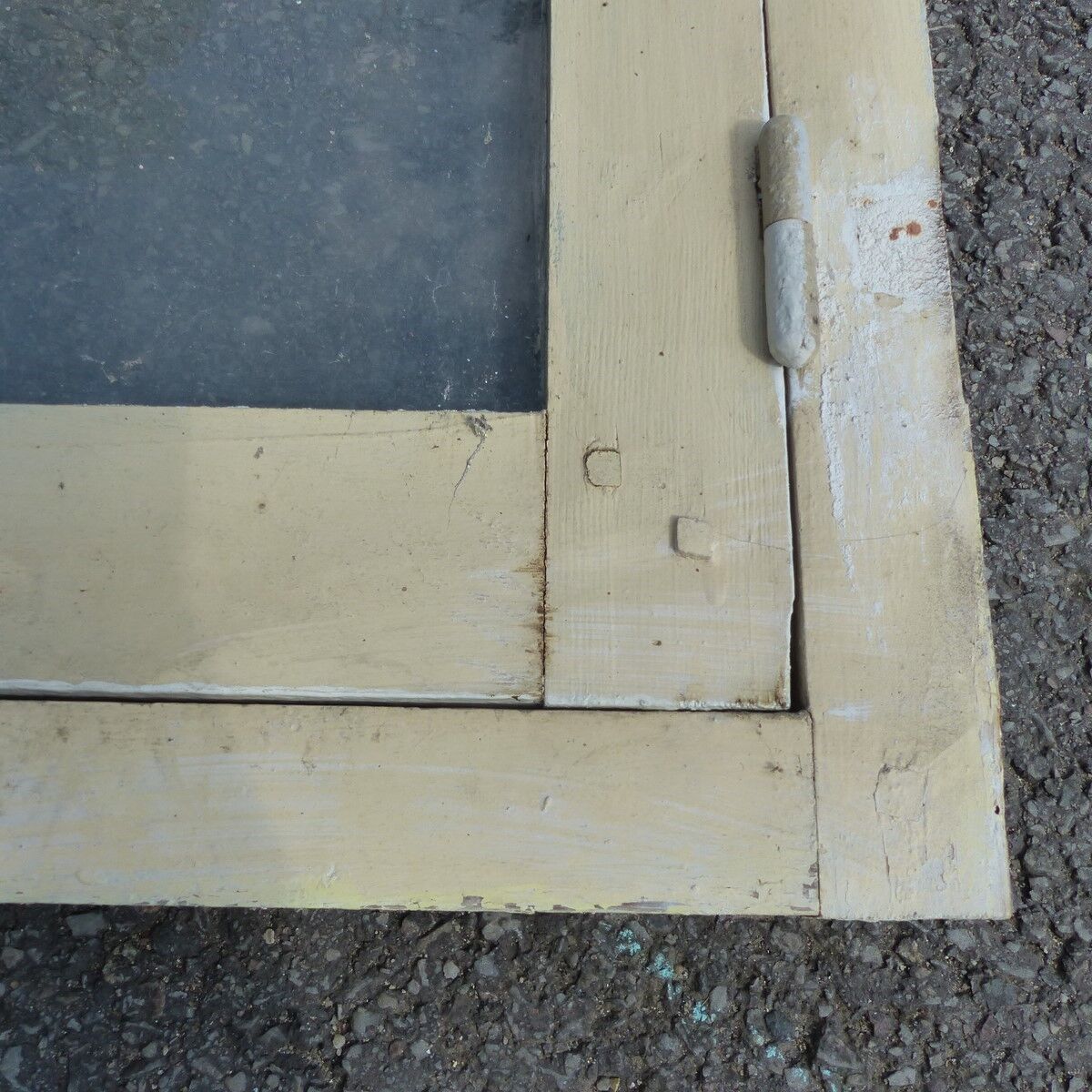 Skylight old wooden window dim L 39 cm x H 55 cm