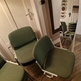 Suite of 6 DSC 106 chairs by Giancarlo Piretti for Castelli / Anonima.