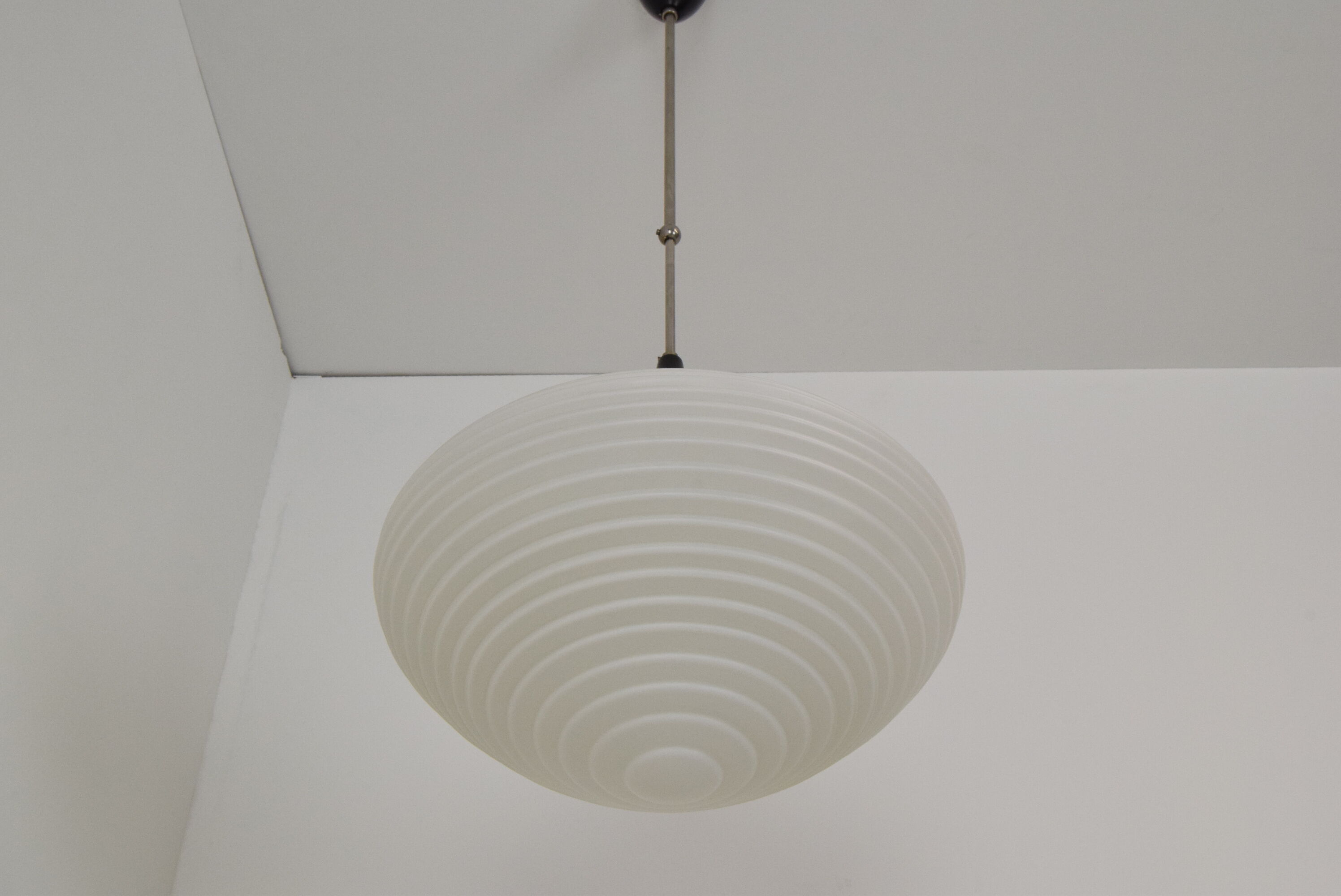 Hanging lamp Kamenicky Senov,1950