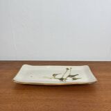 Rectangular dish "La Colombe", 1950/60, Madeleine Brault