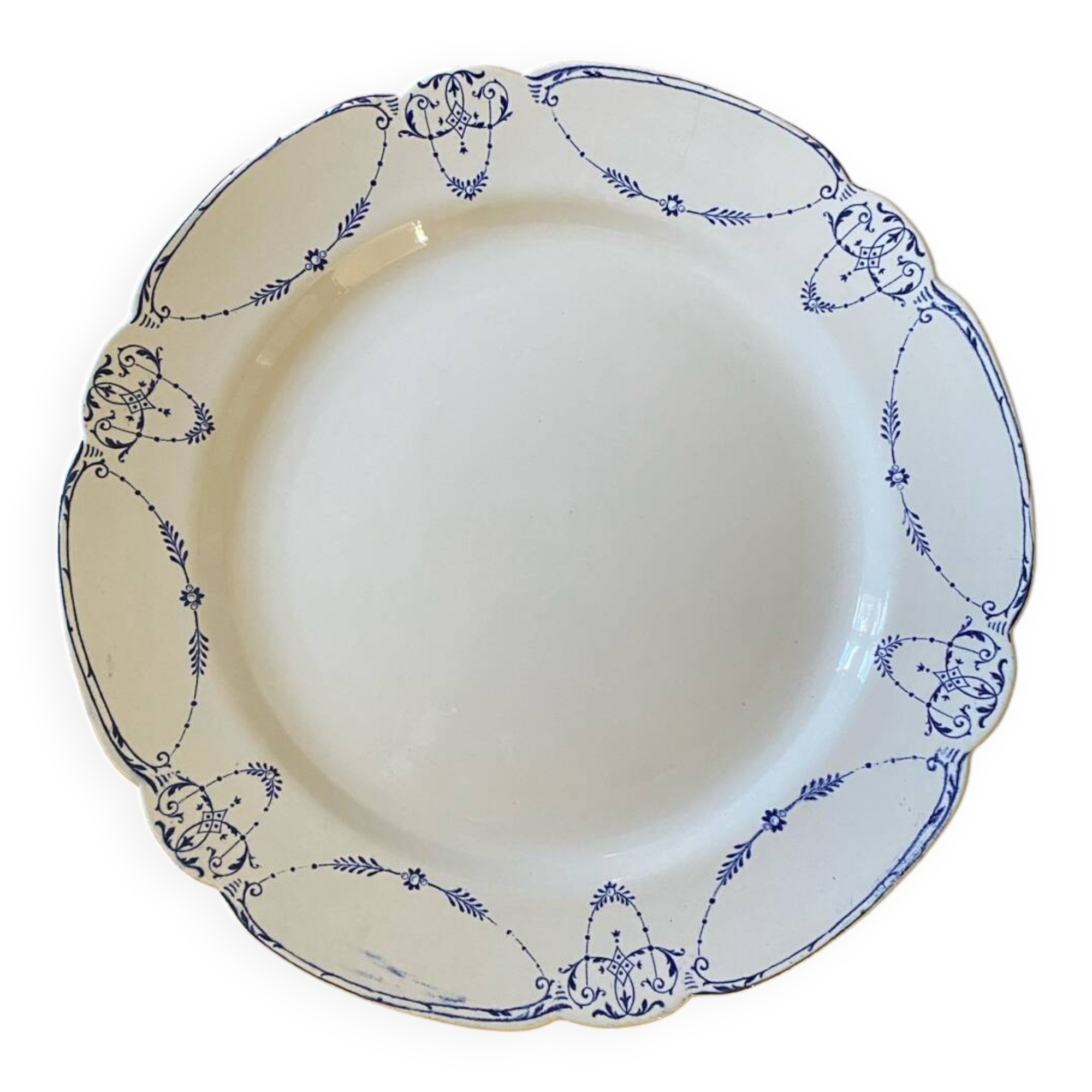 Moustiers LUNEVILLE dish