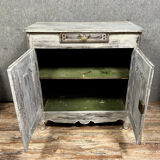 Patinated support sideboard Louis XV era around 1750