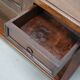 Antique Spanish Rustic Chestnut Side Table/Console, 18th Century