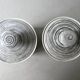 Set of 2 ceramic kitchen pots, Salins, 1950s