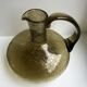 Glass decanter Biot 60s 70s