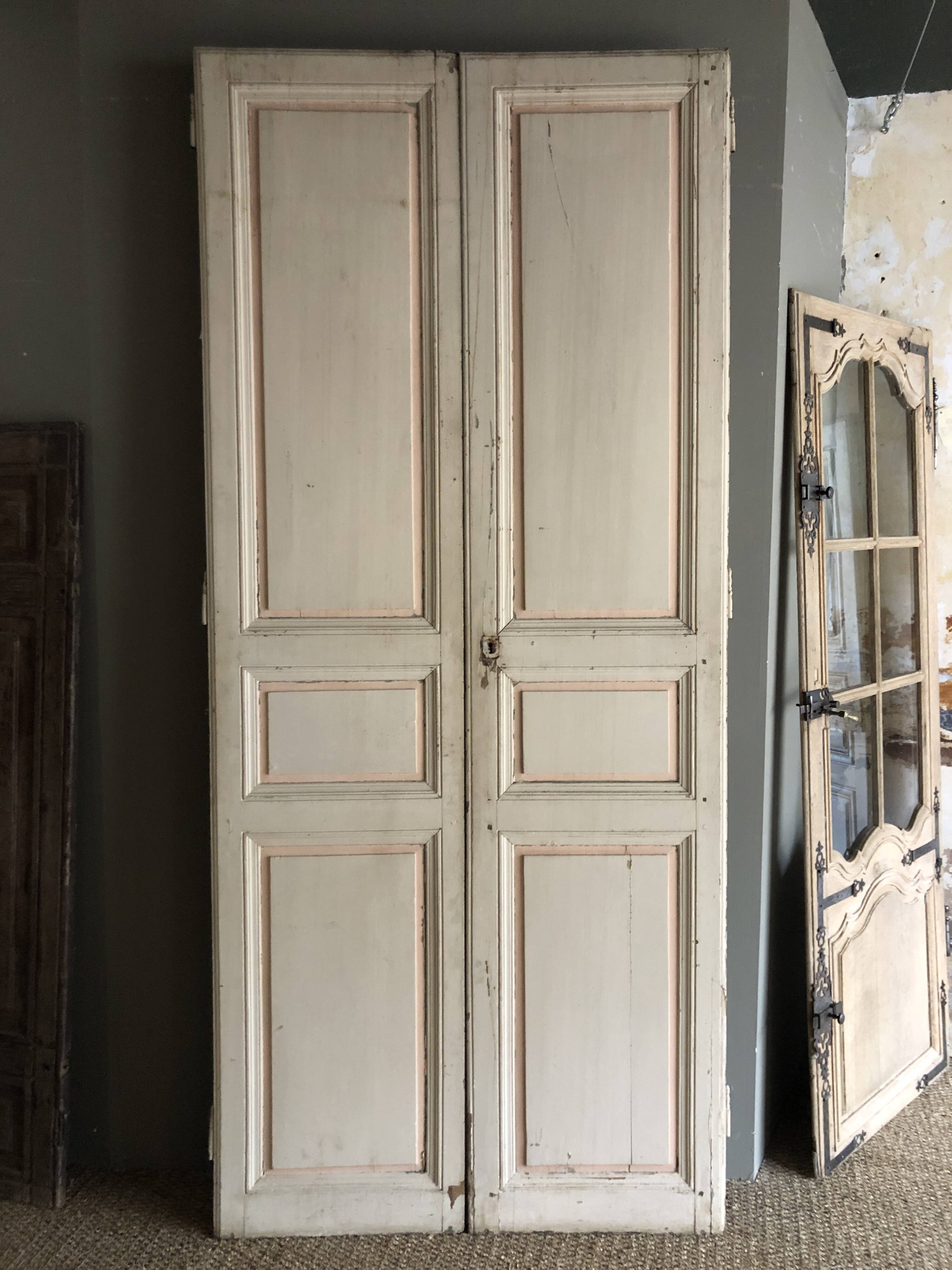 Pair of cupboard doors