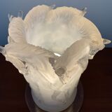 Lamp decorated with horses in plexiglass from the 70s