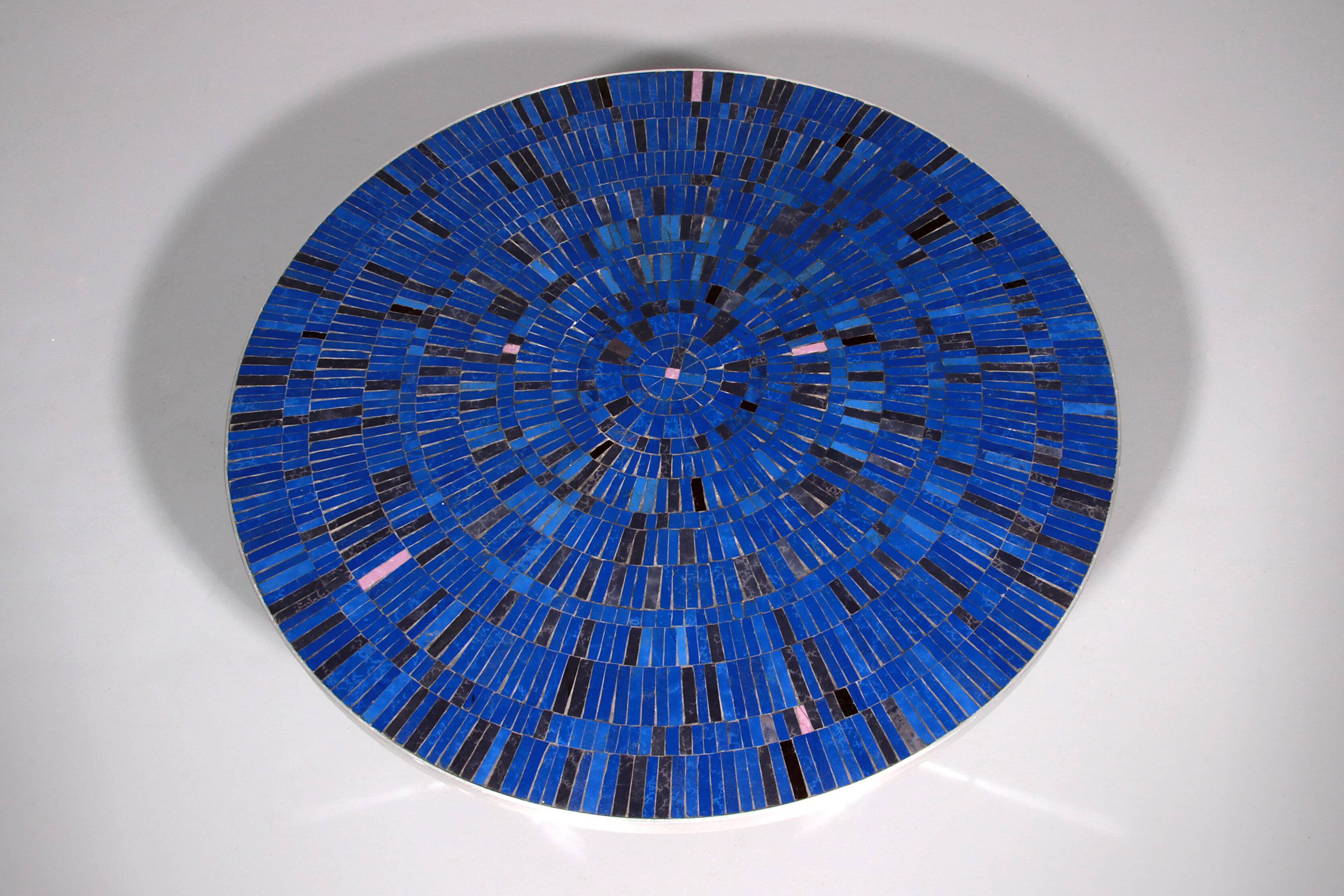 Coffee table by Berthold Müller Oerlinghausen for Berthold Müller Mosaikwerkstätten, 1960s
