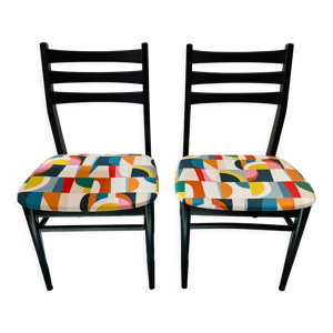 lot de chaises vintage