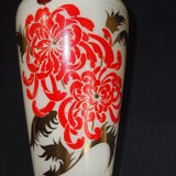 Pair of vases opaline Domec