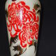 Pair of vases opaline Domec