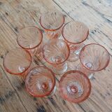 Set of 8 Rosaline wine glasses