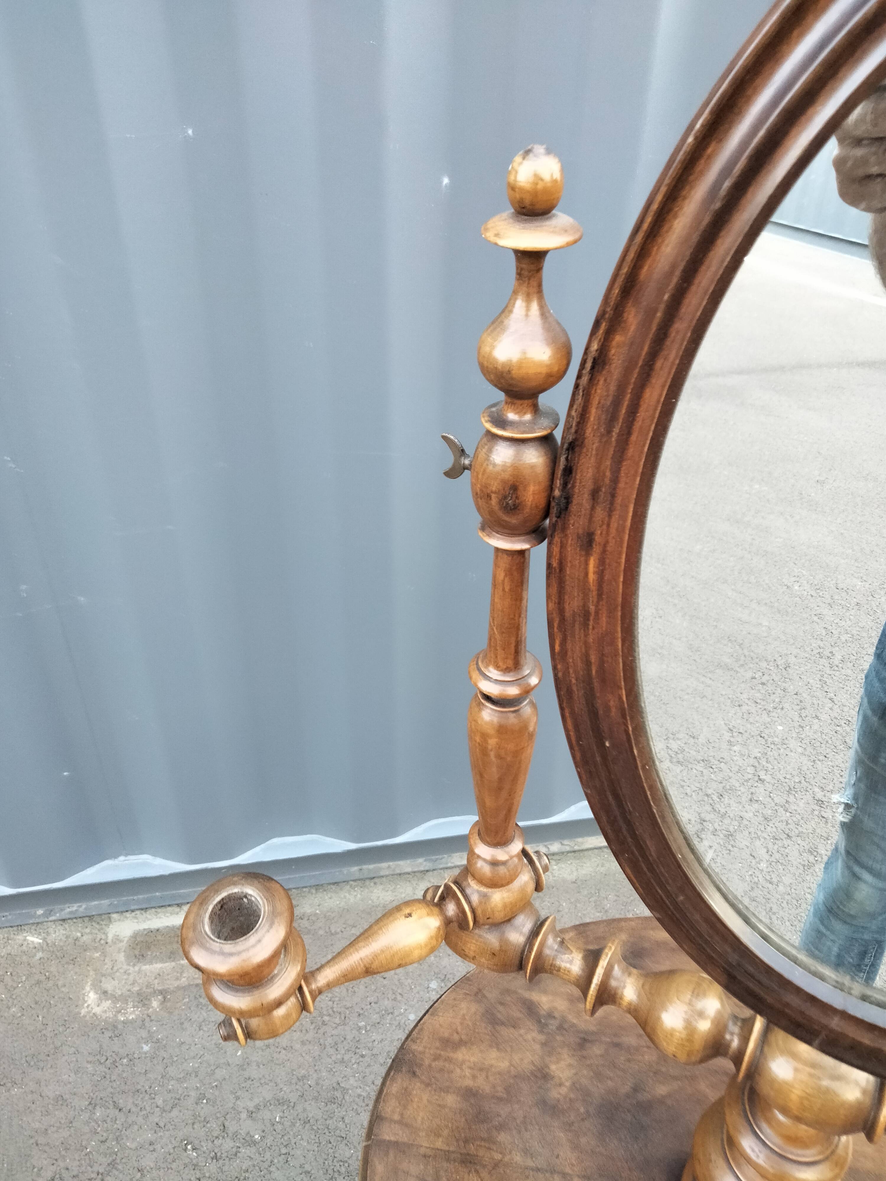 Coiffeuse ancienne meuble de barbier ancien  vintage