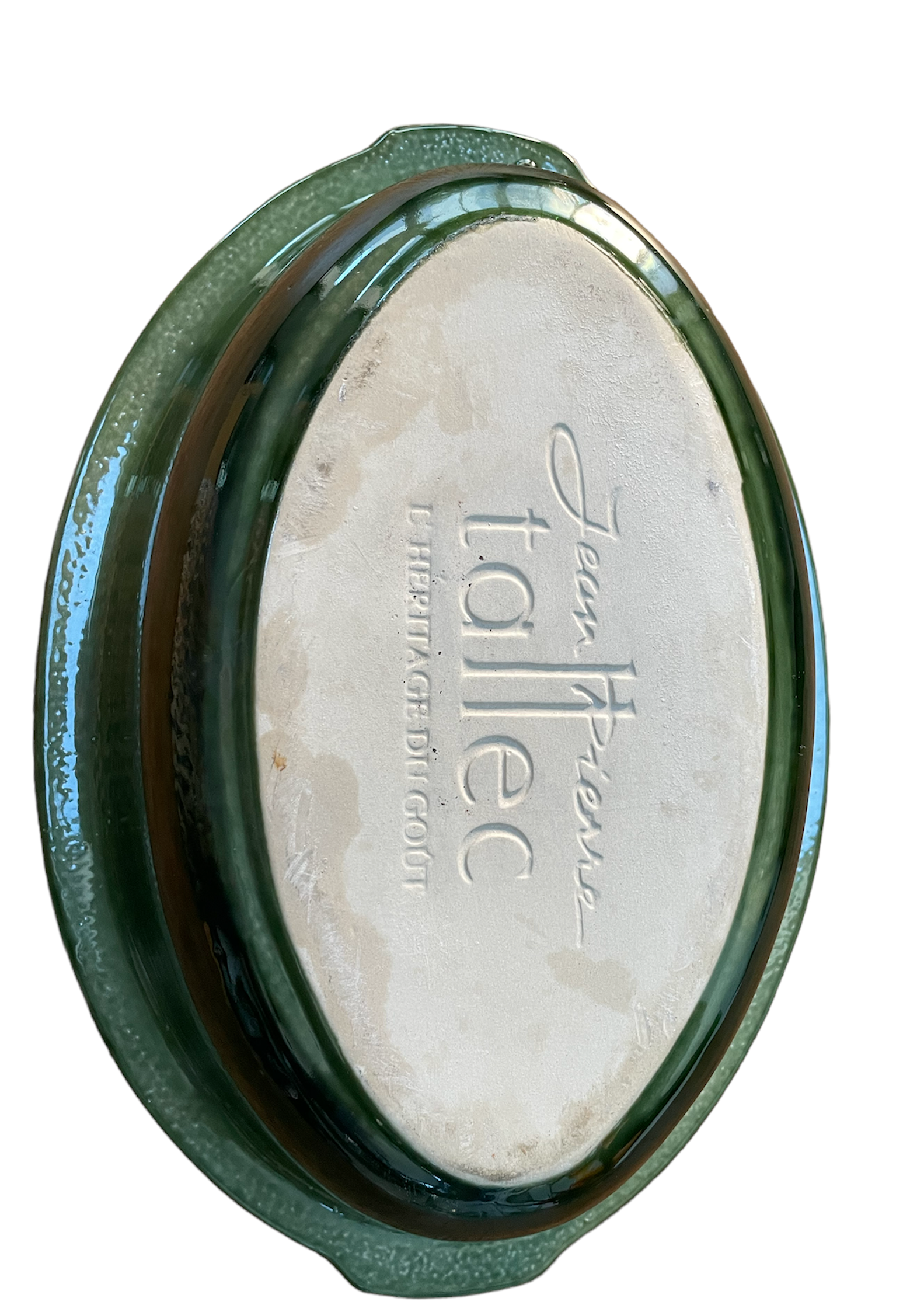 Plate stampillé Jean Pierre Tallec