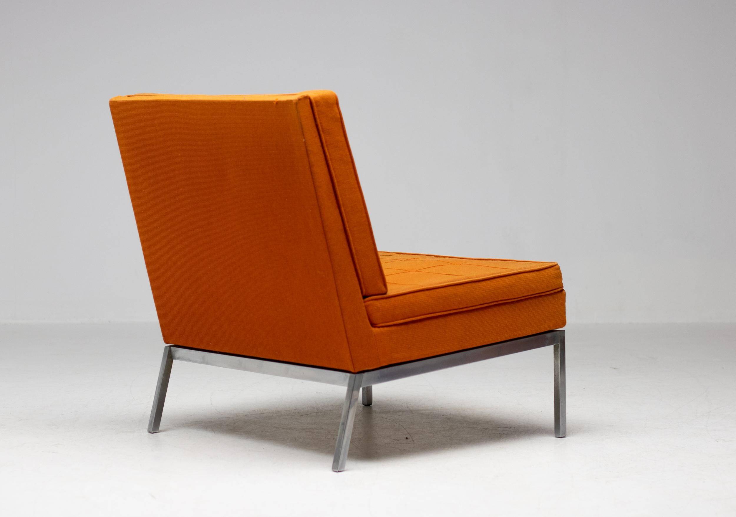 Rare Florence Knoll model 65 armchair, 1956