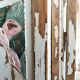 Asymmetrical Parisian art-deco wardrobe