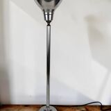 Art Deco lamp in chrome metal
