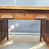 Minister's desk 1930 parquet oak