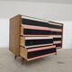 Commode U 453 Rose 8 drawers Jiri Jiroutek for Interior Prague 1962