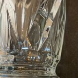 Moulded pressed glass pitcher