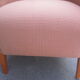 Pair of club style armchairs