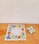 Set of 8 vintage floral napkins