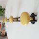 Vintage wall coat rack from the 50s/60s