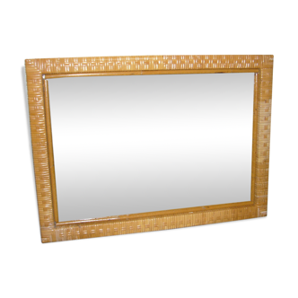 Entourage rattan mirror