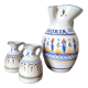 Ceramic sangria pitcher from Toledo
