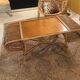 Rattan coffee table