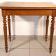 Table pieds cannelés