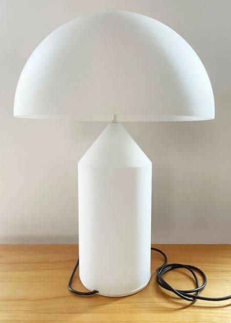 Oluce - Lampe de table Atollo Glass 235