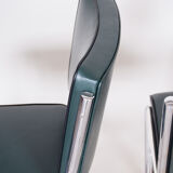 Set of four Bauhaus dining chairs designed by Anton Lorenz for Slezak Factories