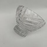 Daum Nancy crystal cup, cross of Lorraine.