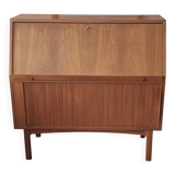 Bernhard Pedersen teak secretaire, Denmark 1960s
