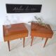 Pair of scandinavian bedside tables