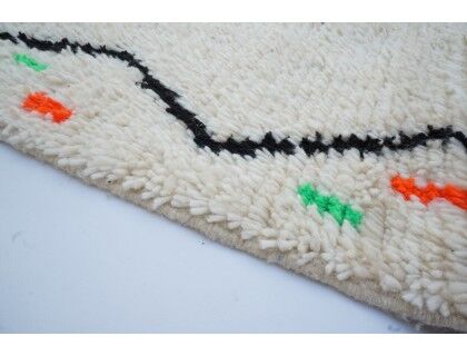 Colorful Berber Carpet 255 X 143cm