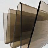 Magazines rack, smoked plexi