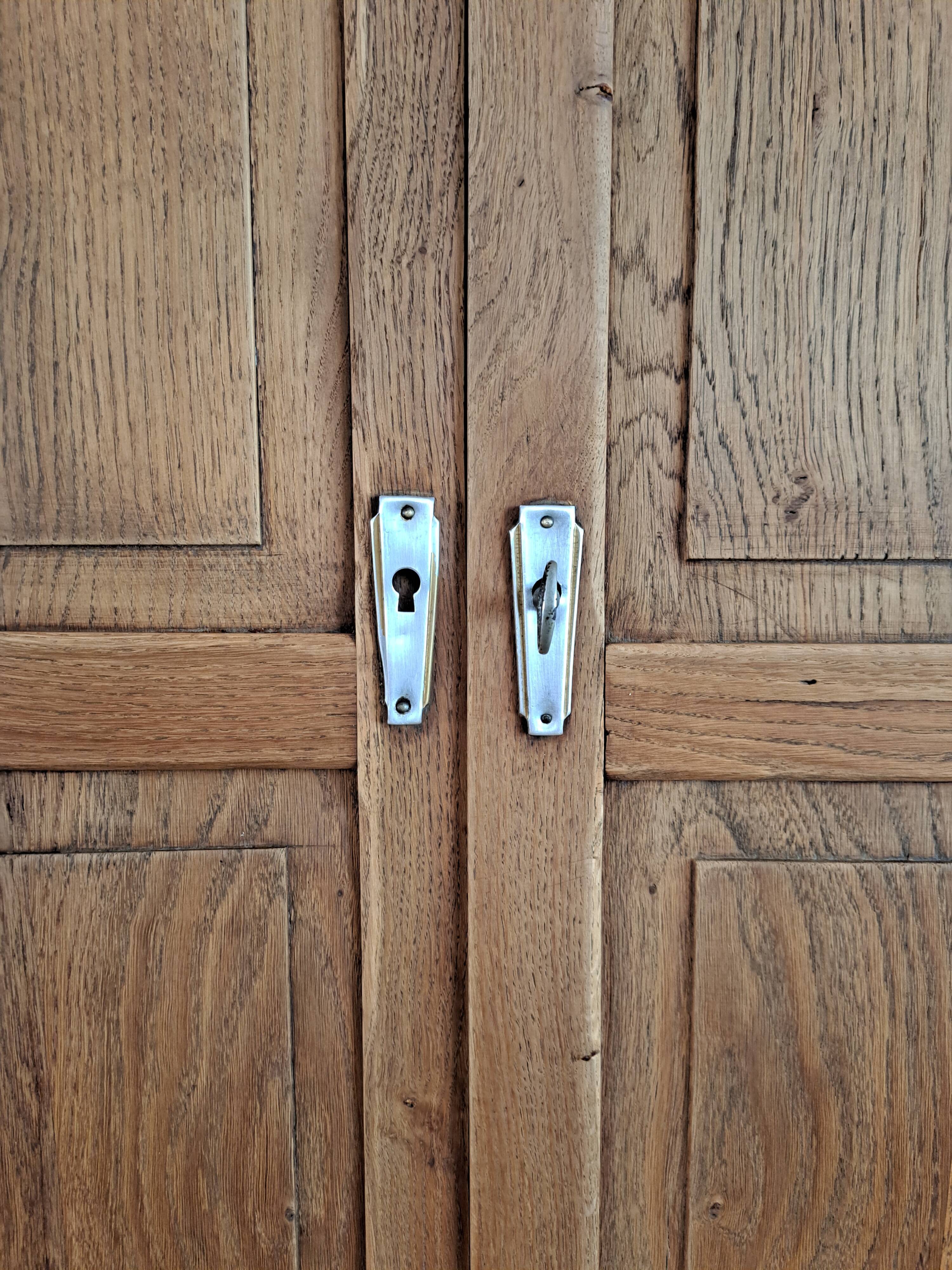 Parisian oak wardrobe