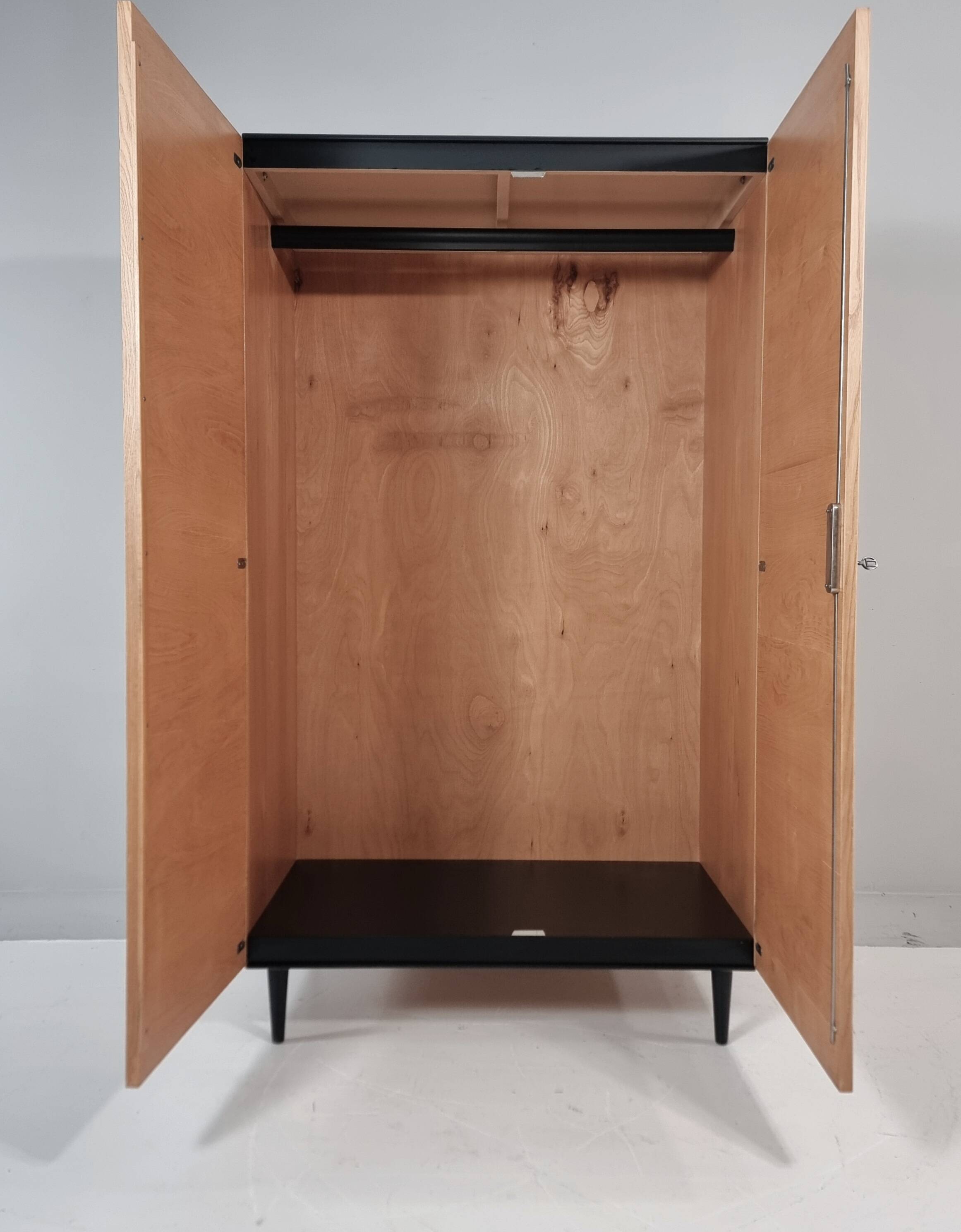 Vintage Wardrobe in Ash, 1960s