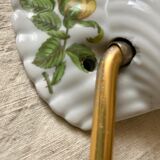 Old napkin holder in shell porcelain