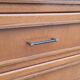 Oak compass foot chest of drawers 1960