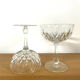 Coupes à champagne - Cristal - vintage
