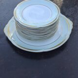 Service à gâteau limoges